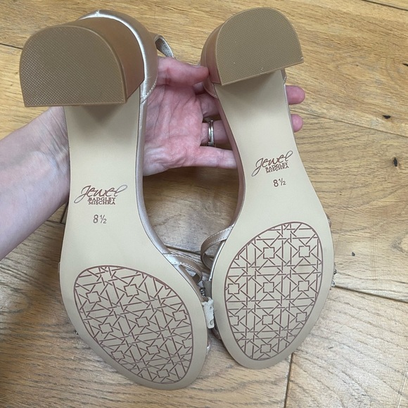 Jewel Badgley Mischka Women's Giona Block Heel Evening Sandals​ - Picture 5 of 12